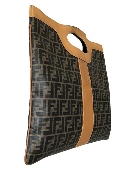 fendi classic tote bag|fendi tote bag vintage.